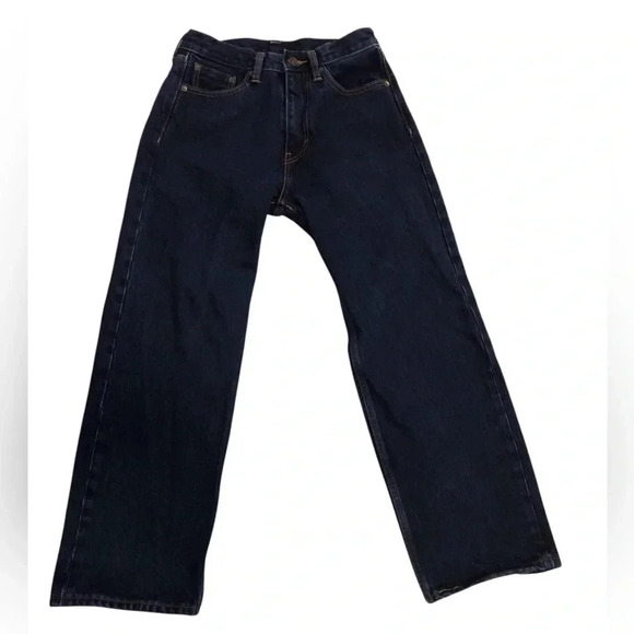 Levi’s 511 Slim BlackTab Big E Mens 29x30 Dark Was Blue Jeans Heavyweight NOTES - Picture 2 of 5